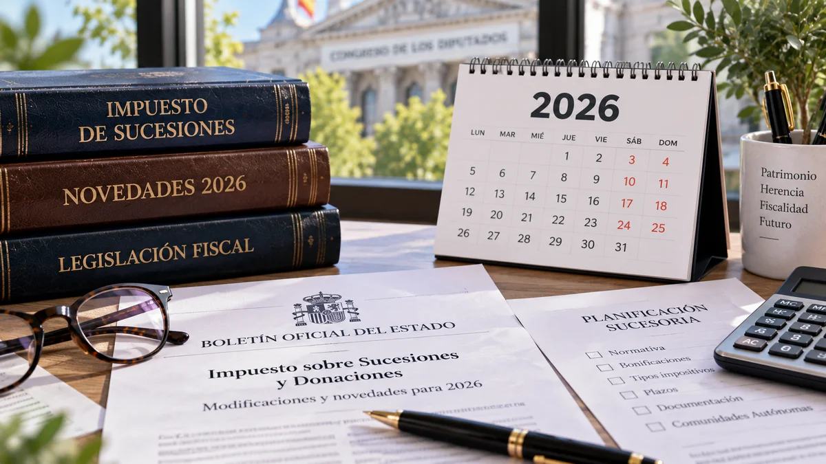 Novedades del impuesto en 2026 Calendario de 2026 junto a documentos fiscales
