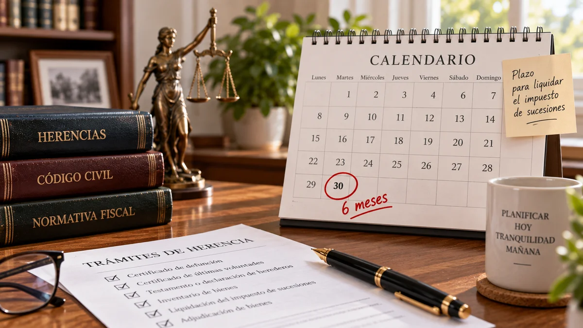 El plazo de seis meses Calendario de pared con una fecha marcada