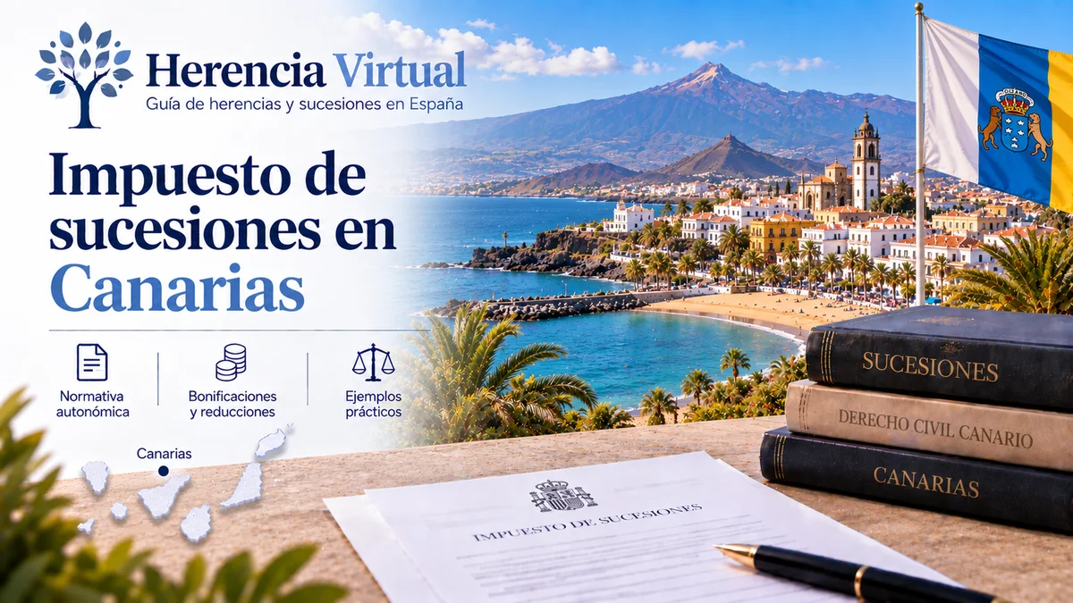 Sucesiones en Canarias Impuesto de sucesiones en Canarias