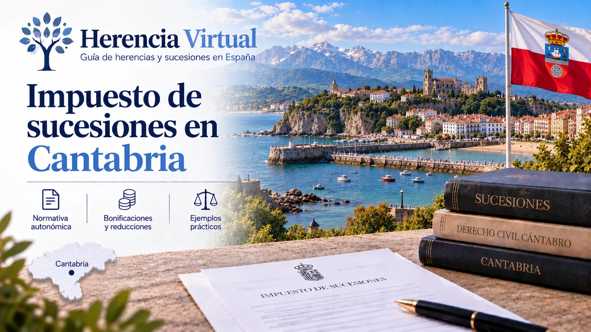 Impuesto de sucesiones en Cantabria