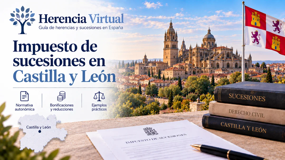Sucesiones en Castilla y León Impuesto de sucesiones en Castilla y León