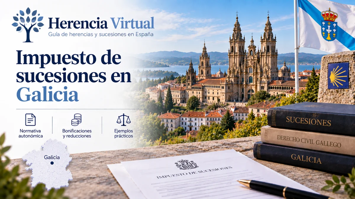 Sucesiones en Galicia Impuesto de sucesiones en Galicia