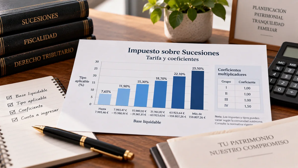 Gráfico de barras con tramos fiscales